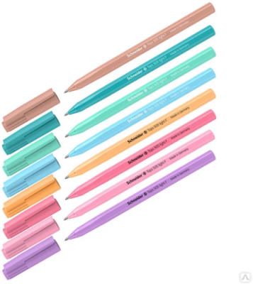 Ручка шариковая tops 505 F pastel синяя 0,8мм